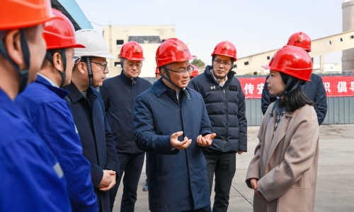 嘉興市委副書記、市長李軍蒞臨桐昆調研